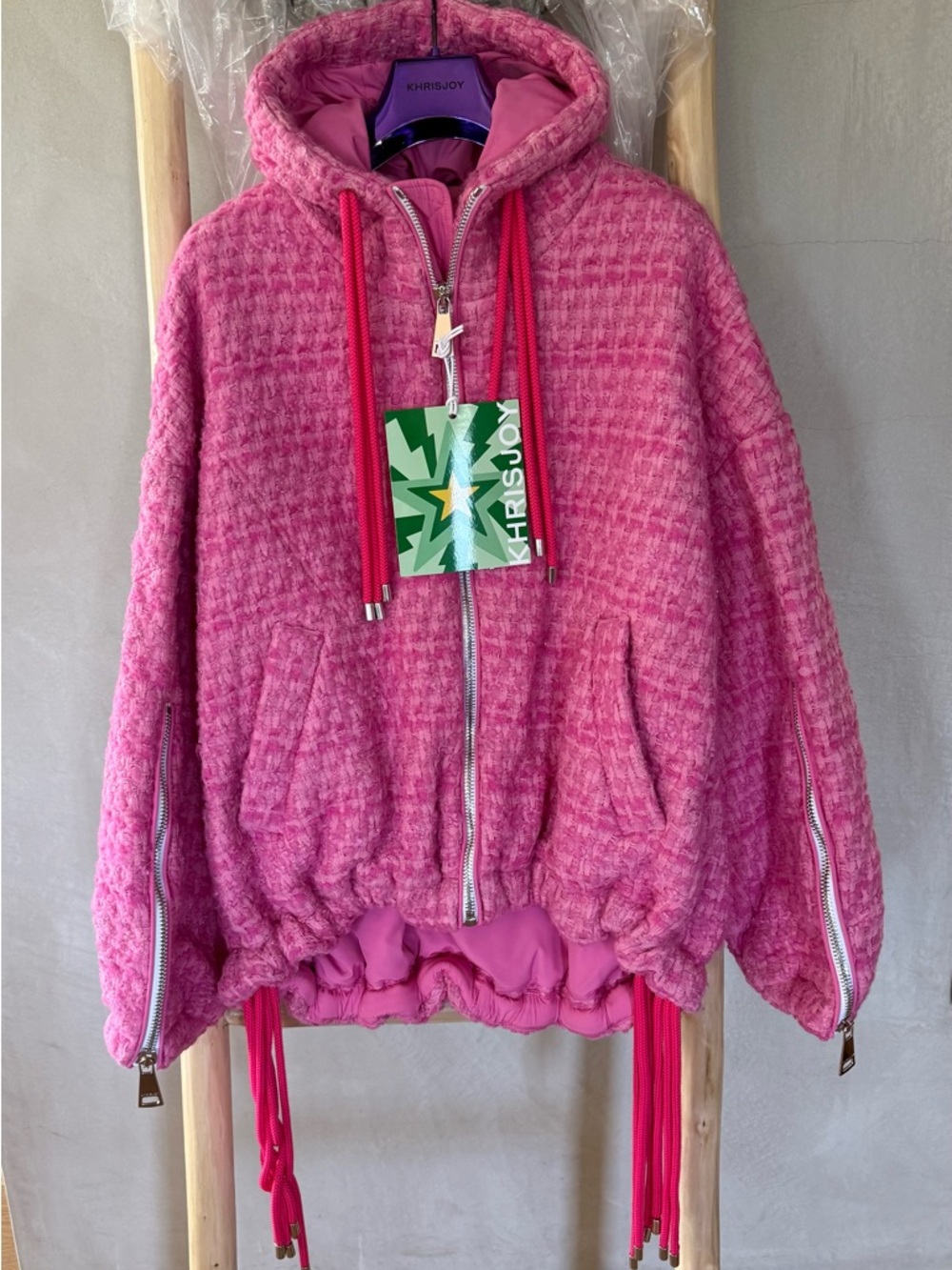 NWT Khrisjoy Khris Windbreaker